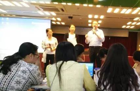 为北京市民办机构教师进行第二轮专业培训